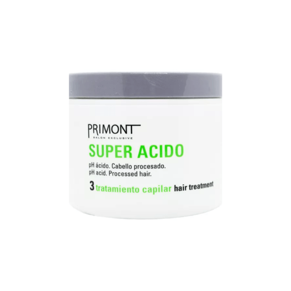 Tratamiento Super Acido Para Cabellos Teñido, Decolorados Y Permanentados 500g Primont