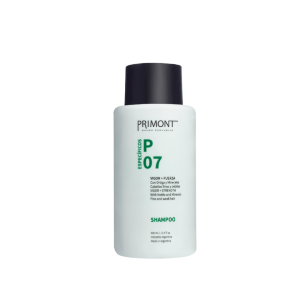 Shampoo con ortiga para la caída severa P07 x 400ml Primont