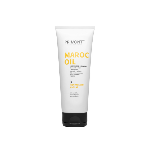 Tratamiento Capilar Maroc Oil Con Aceite De Argan x 220g Primont