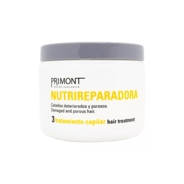 Tratamiento Nutri Reparadora Para Cabellos Deteriorados Y Porosos X 500Grs Primont