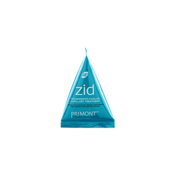 Tratamiento piramide ZID Post Coloracion, Alisado Y Permanente x 20g Primont