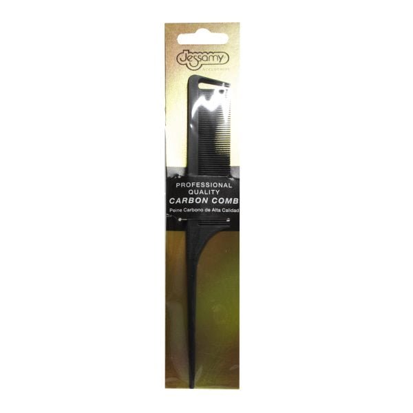 Peine carbono con cola P7617 - Imagen 3