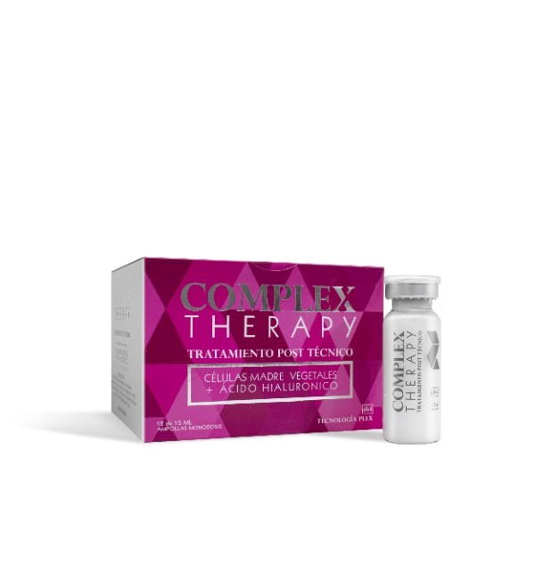 Ampolla capilar Complex Therapy Con Células madre vegetales y Ácido Hialurónico Ossono x unidad 15ml