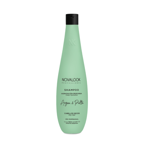 Argan y palta Shampoo para cabellos secos 760ml Novalook