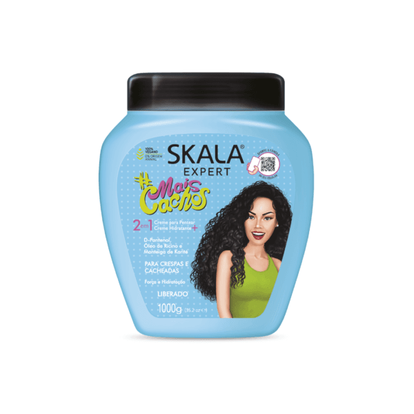 Crema de Tratamiento 2 en 1 #Mais Cachos 1000g Skala